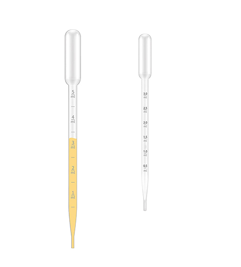 Flacons de pipettes Pasteur jetables en plastique de laboratoire 3 ml 5 ml  transfert Pasteur Pipettes - Chine Cônes de pipette en plastique  compte-gouttes, pipettes